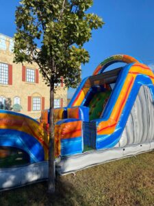 Fall Festival Bounce House Slide