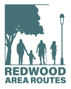Redwood Area Routes Logo transparent