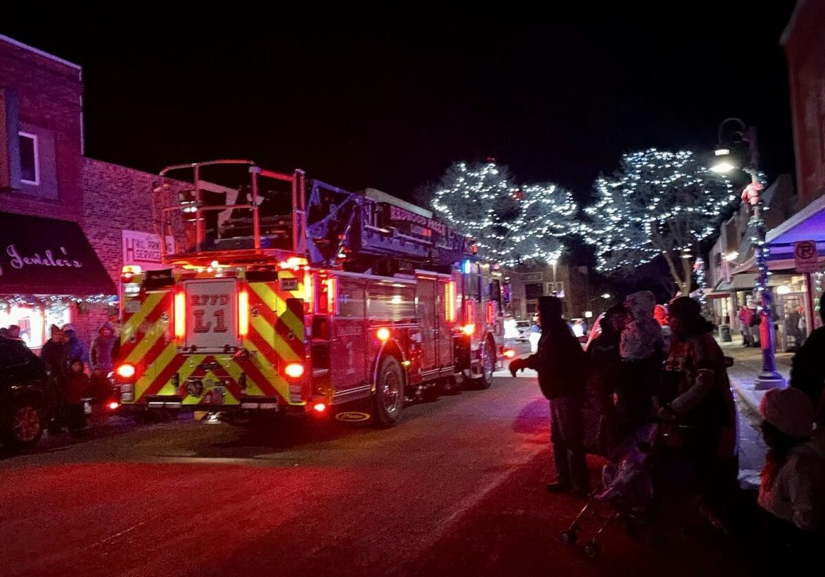 Firetruck Christmas By Candlelight Parade