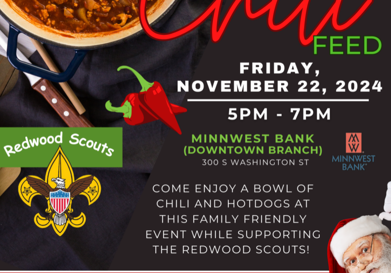 Redwood Scouts Chili Feed Flyer 2024